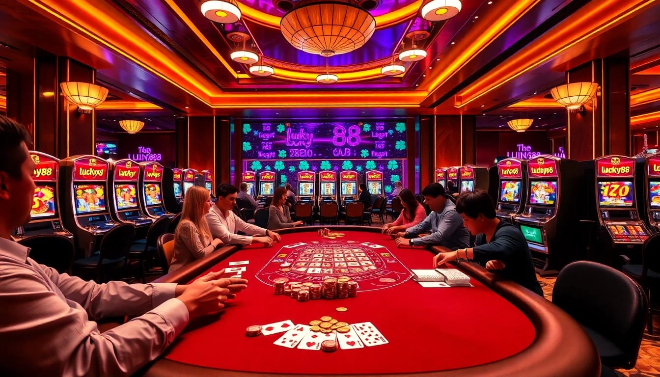 Experience the thrill of winning at lucky88, where players enjoy high-stakes blackjack and exciting slot machines.