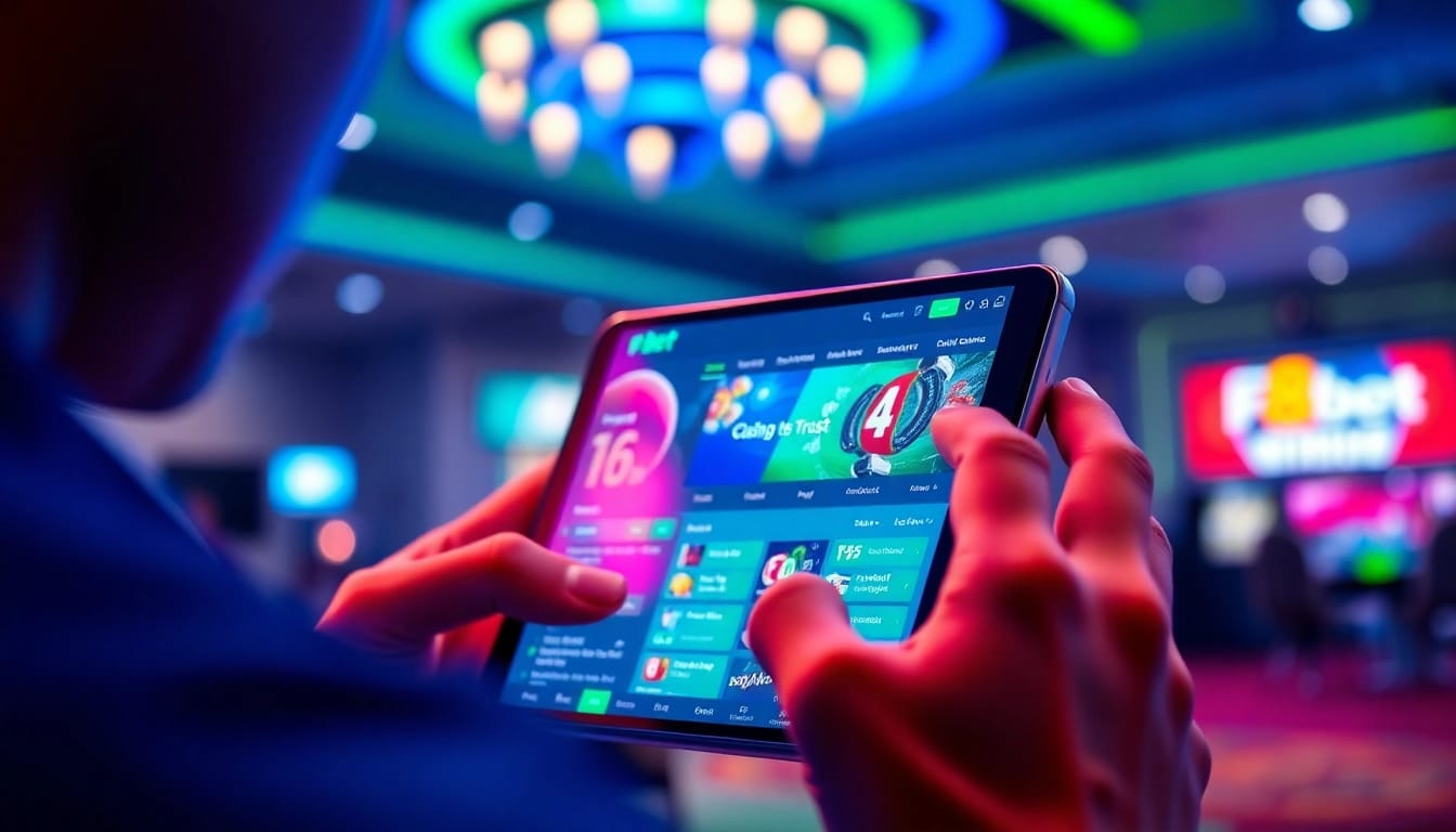 Dynamic F8bet betting platform showcasing vibrant online gaming options.