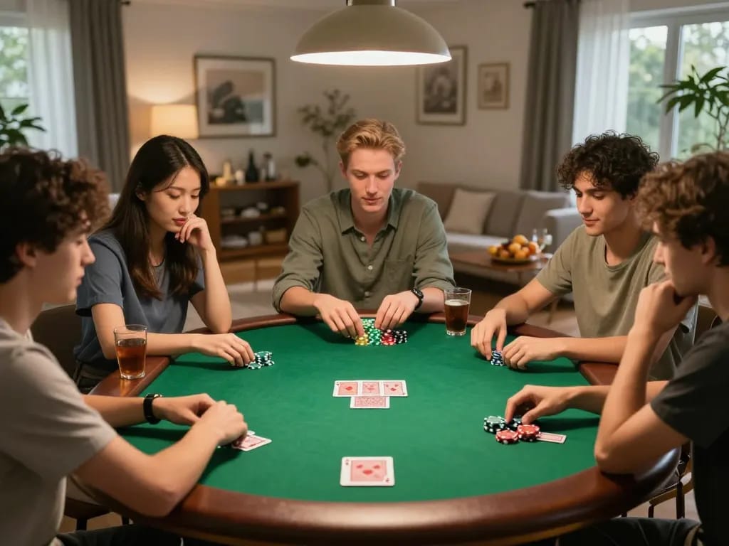 Play engaging card games with friends at home, focused on strategy and fun, featuring https://xo88.farm/ atmosphere.