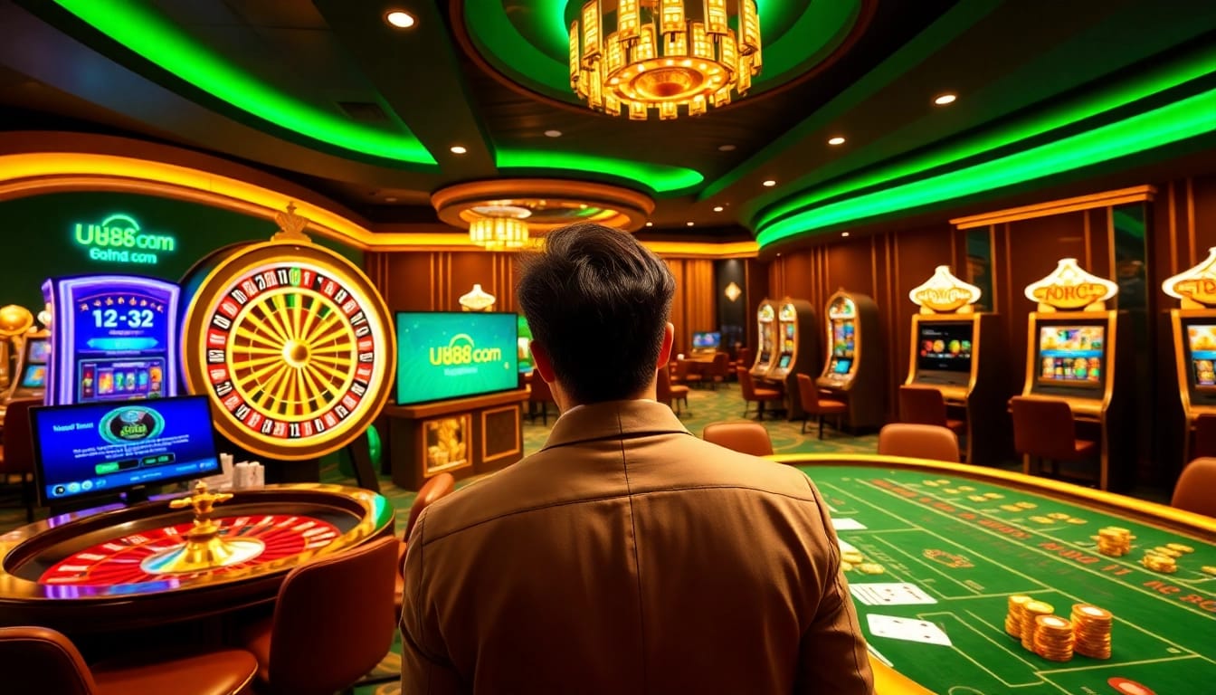 Experience the thrill of gaming with uu88 com at a luxurious online casino.