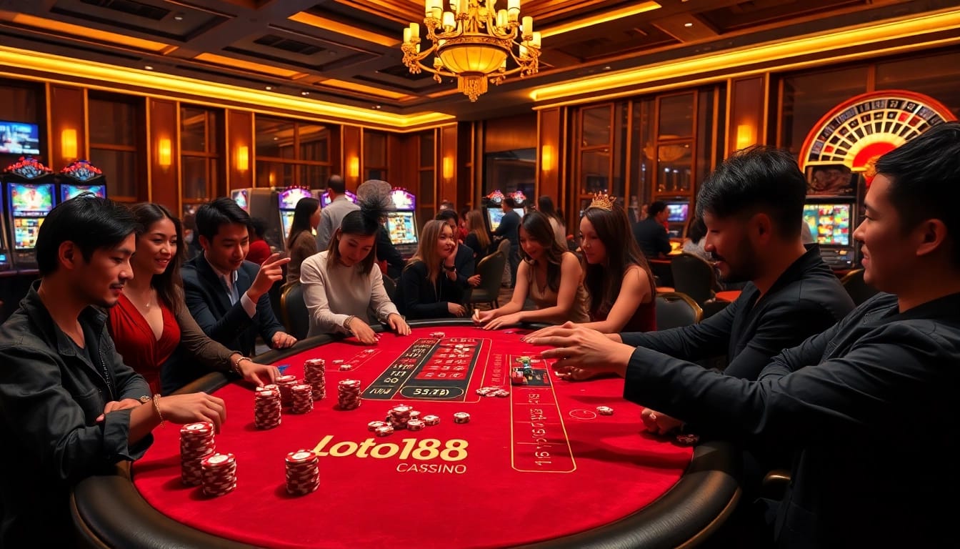 Experience the thrill of winning at loto188.gb.net with vibrant casino games and lively gamblers.