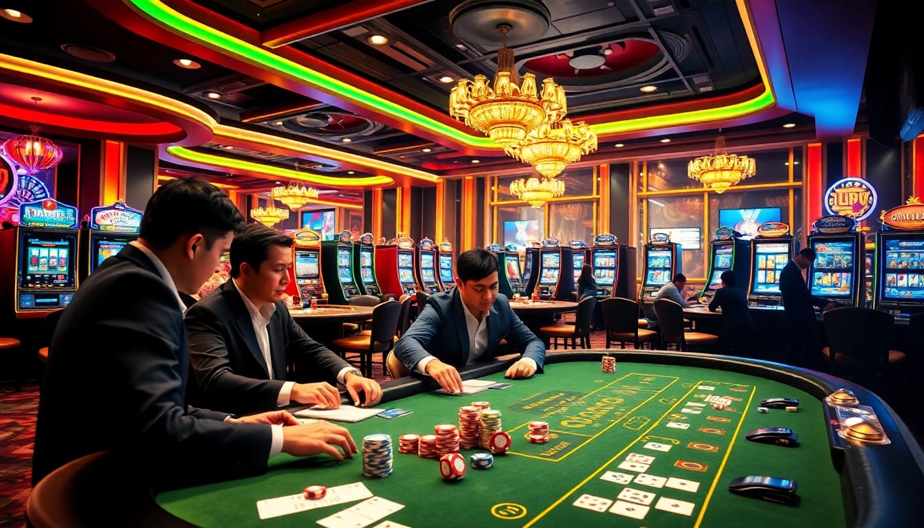 Experience the thrill of live gambling with access to ทางเข้า soibet ล่าสุด, showcasing vibrant casino action.
