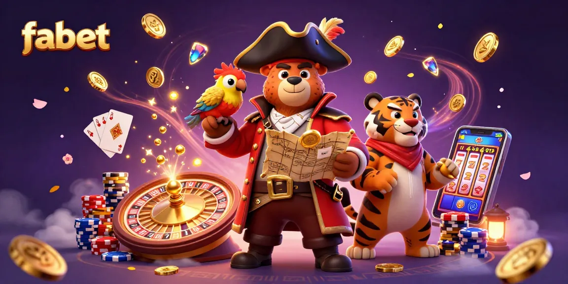 Experience winning with fabet's thrilling casino adventure featuring colorful characters and dynamic game elements.