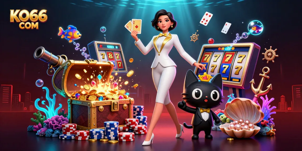 Experience thrilling games at KO66 COM with vibrant casino action and engaging characters.