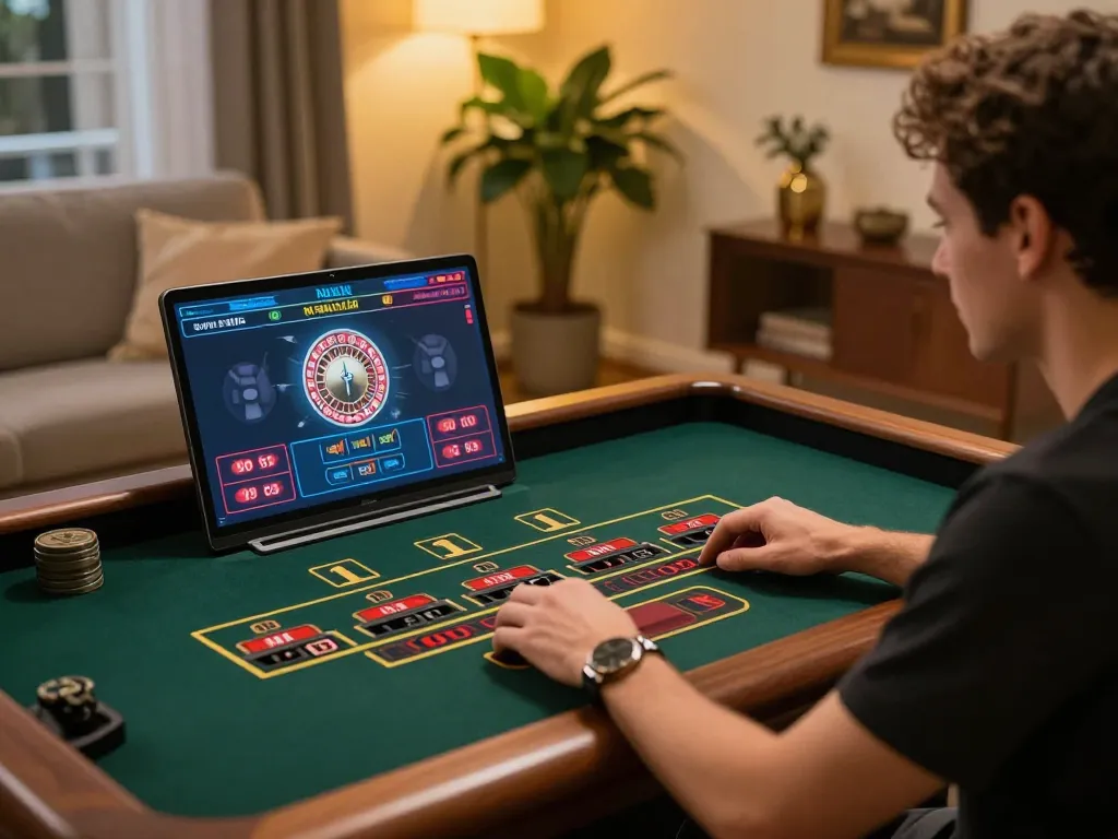 Engaging in live dealer roulette at home on vu88 for an exciting online gaming experience
