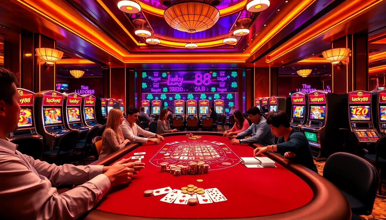 Experience the thrill of winning at lucky88, where players enjoy high-stakes blackjack and exciting slot machines.