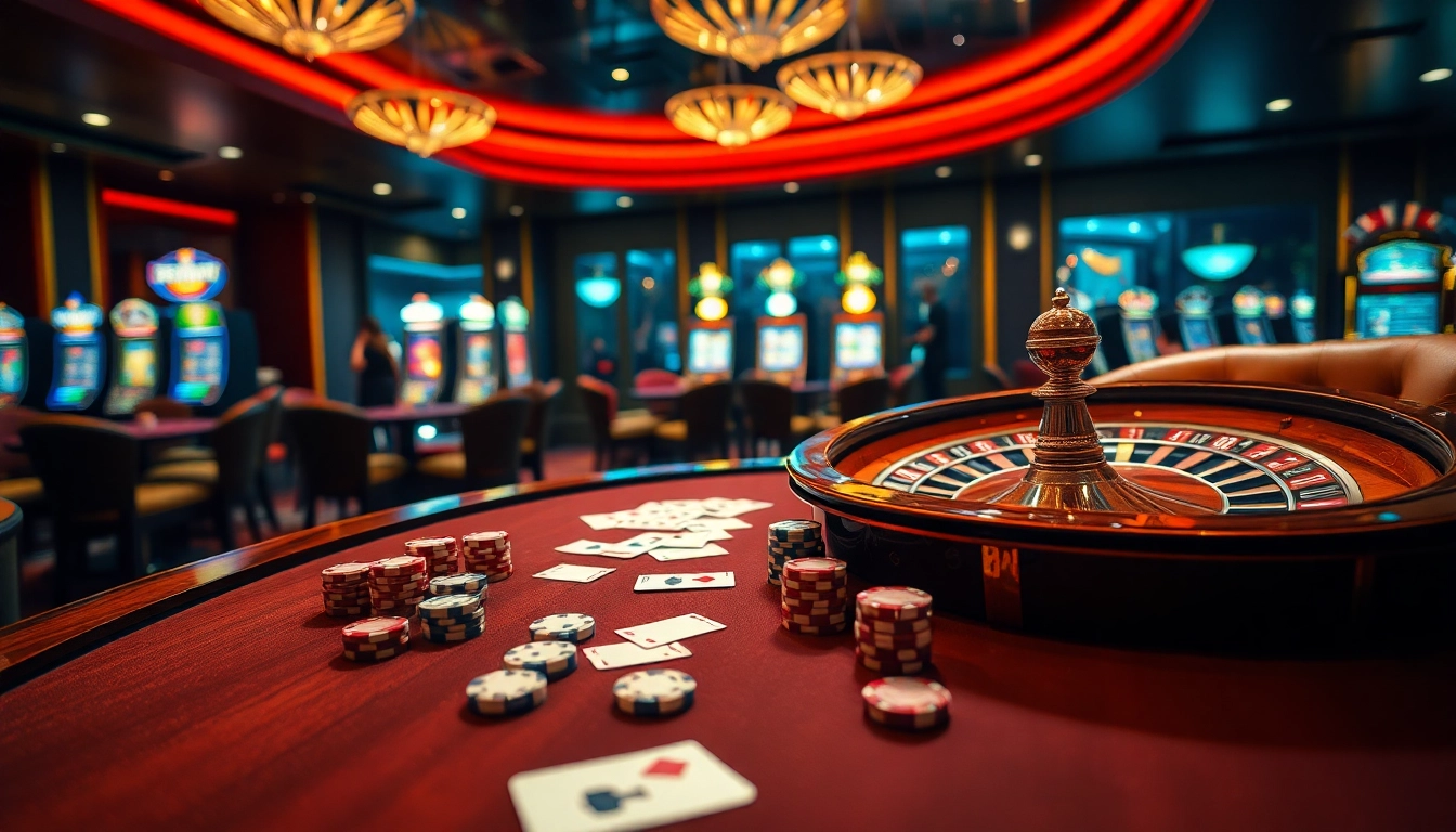 Experience the thrill of gaming at https://bem88.com with luxurious poker setups and betting excitement.