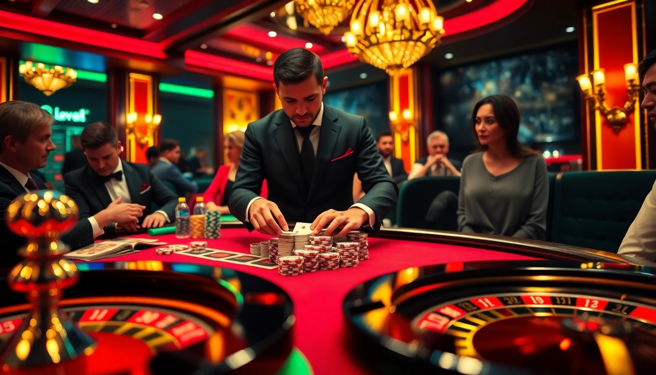 Experience the thrills of gambling at tintuceva.net with high-stakes poker and vibrant casino action.