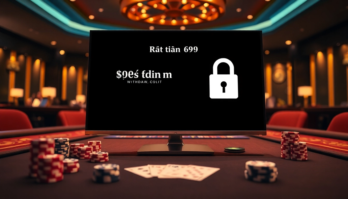 Executing Rút tiền 69VN with secure and efficient online gambling visuals.