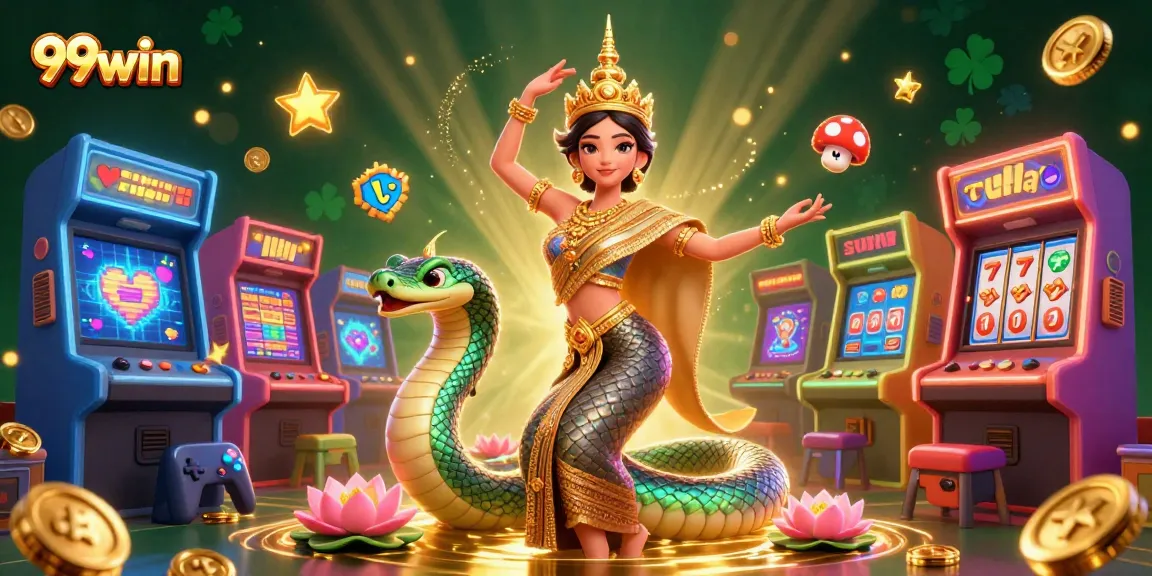 Experience thrilling gameplay at 99win with vibrant casino elements and engaging characters.