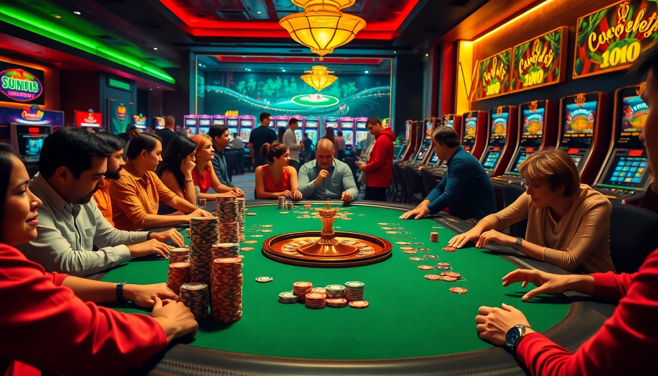 Experience the thrill of gambling at https://luck8com.biz with poker chips and roulette wheels.
