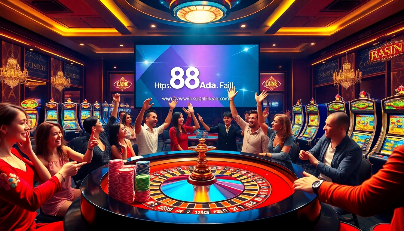 Experience thrilling gameplay and luxurious winnings at https://88aa.fail/ casino, featuring vibrant roulette and card games.