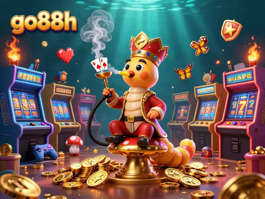Experience win-at-go88h action with vibrant casino elements in a dynamic 3D setting.