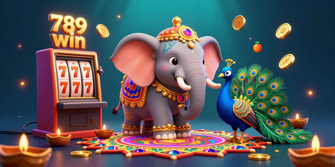 Experience vibrant winnings at 789 win with colorful casino elements and engaging characters.