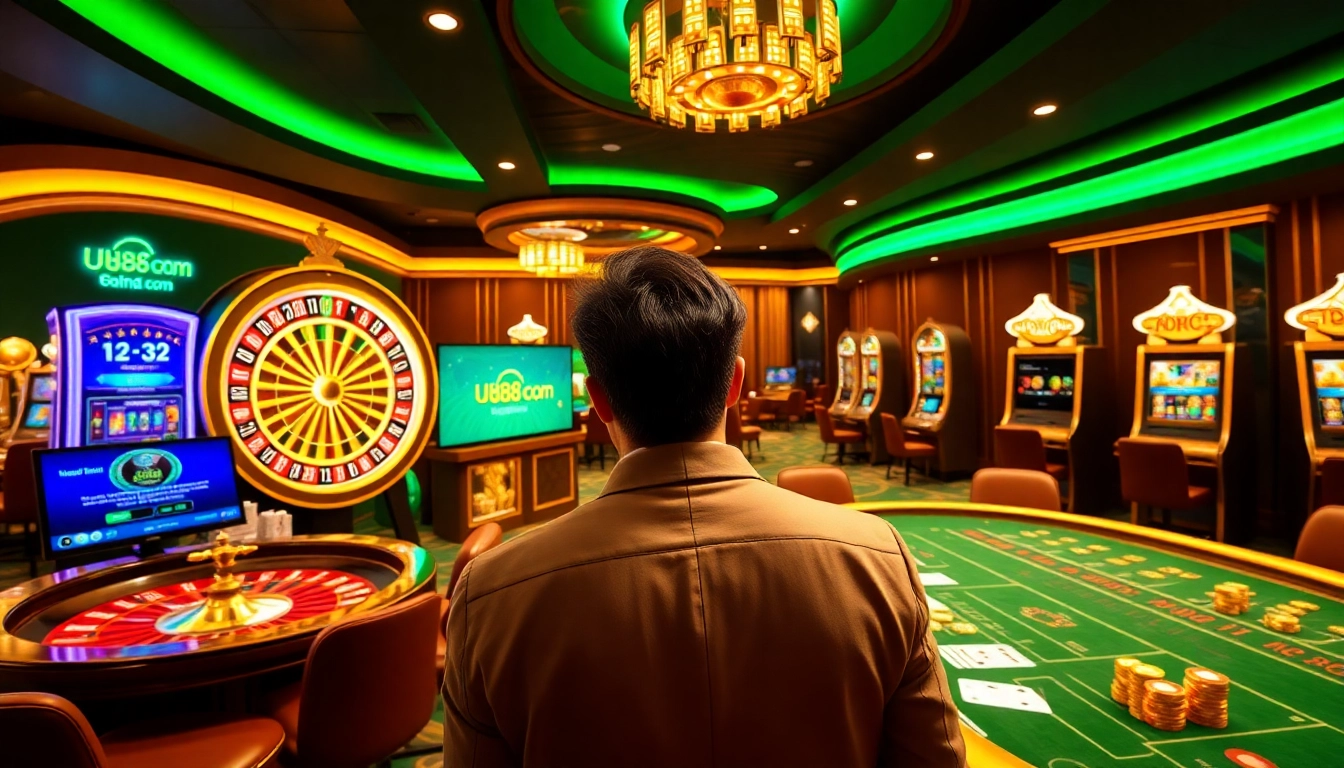 Experience the thrill of gaming with uu88 com at a luxurious online casino.