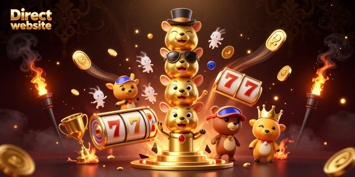 Spin the reels with an engaging image depicting the Direct website and vibrant slot gaming elements.