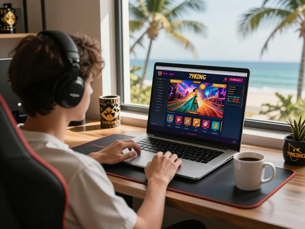 Engage in thrilling gameplay at 79KING with an attractive online casino setup.