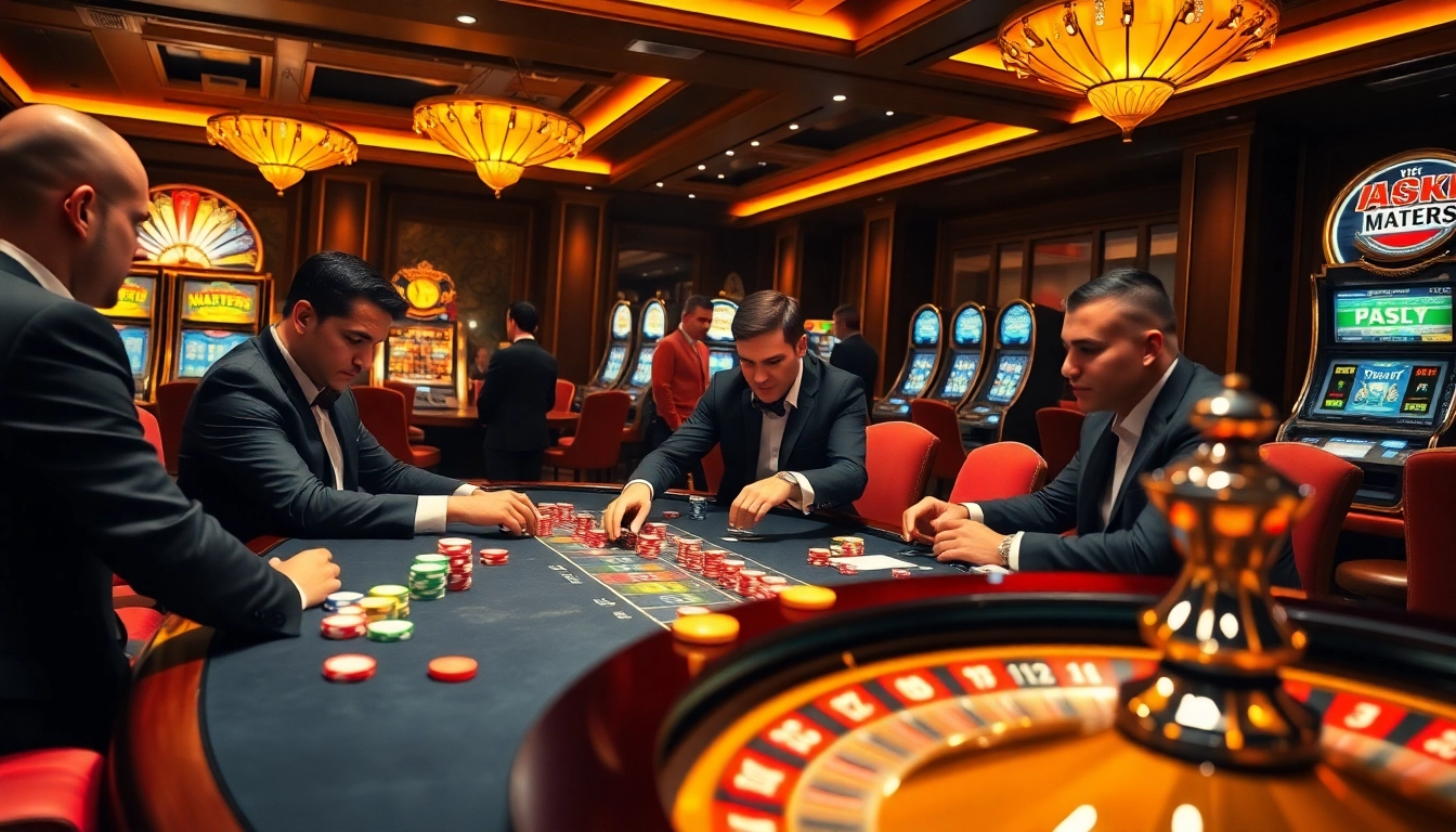 Experience gaming excitement at https://nohu900.in.net/ with vibrant casino visuals, poker chips, and roulette wheels.
