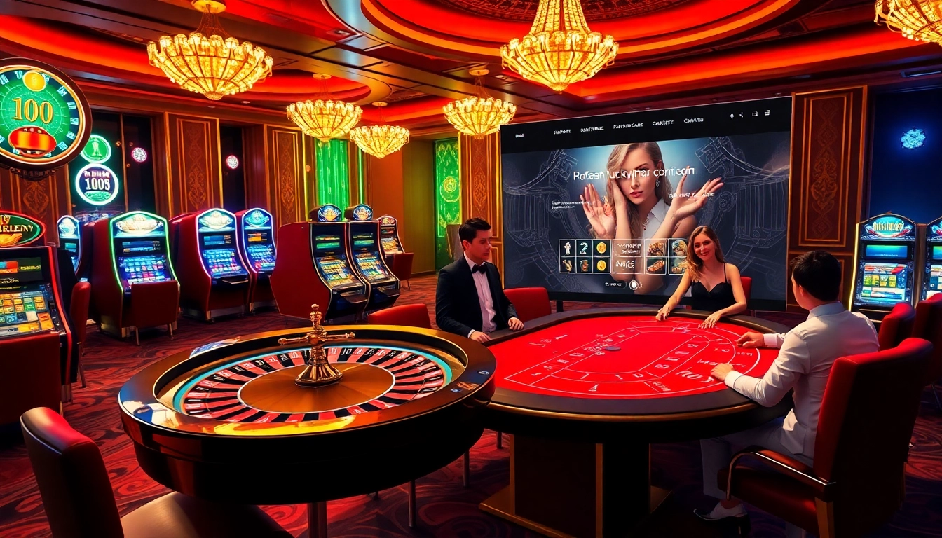 Experience immersive gaming with vibrant visuals from http://luckywinn.cn.com/ featuring roulette and poker.
