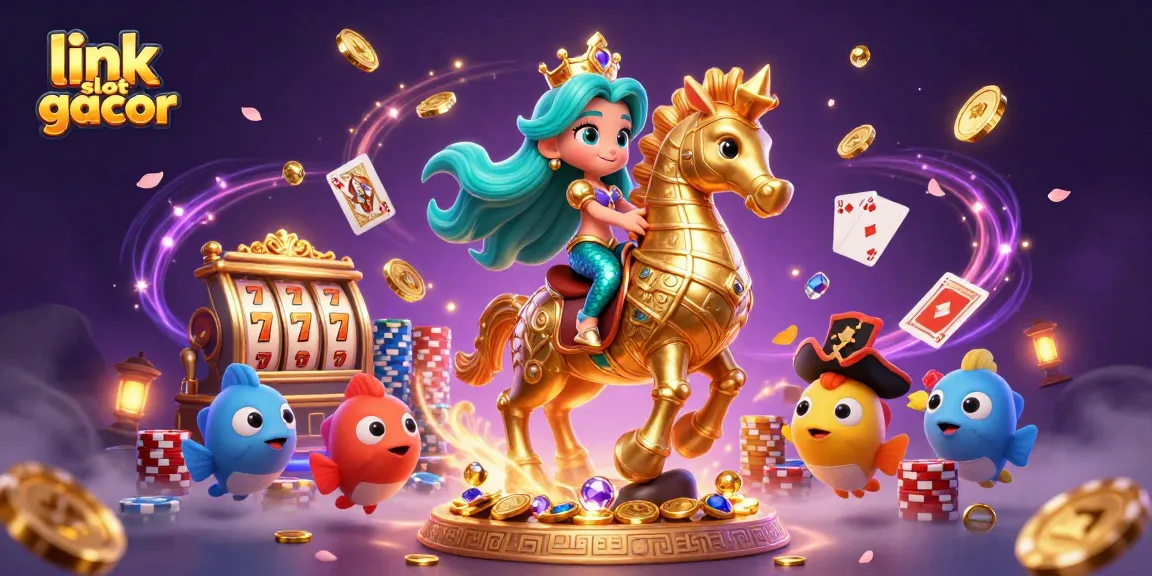 Spin and win big with link slot gacor showcasing vibrant gaming elements and rich casino atmosphere.