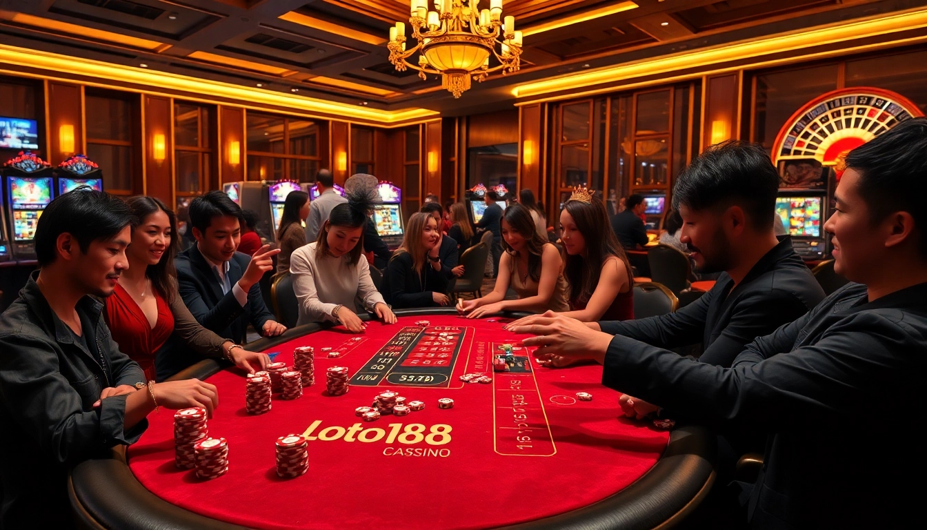 Experience the thrill of winning at loto188.gb.net with vibrant casino games and lively gamblers.