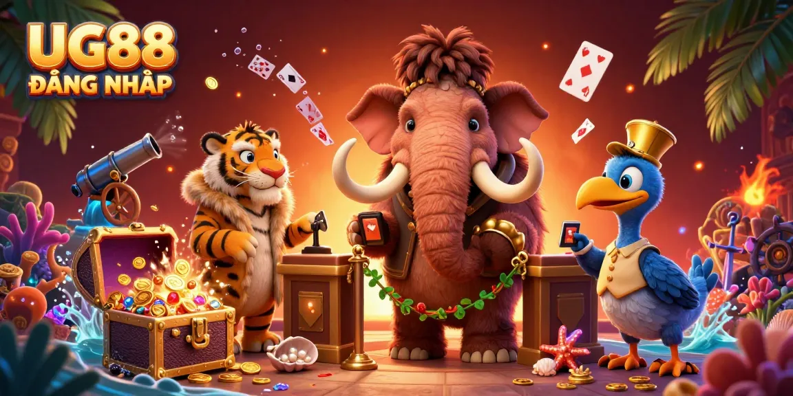 Engage with UG88 ĐĂNG NHẬP at the vibrant casino with unique characters and dynamic game elements.