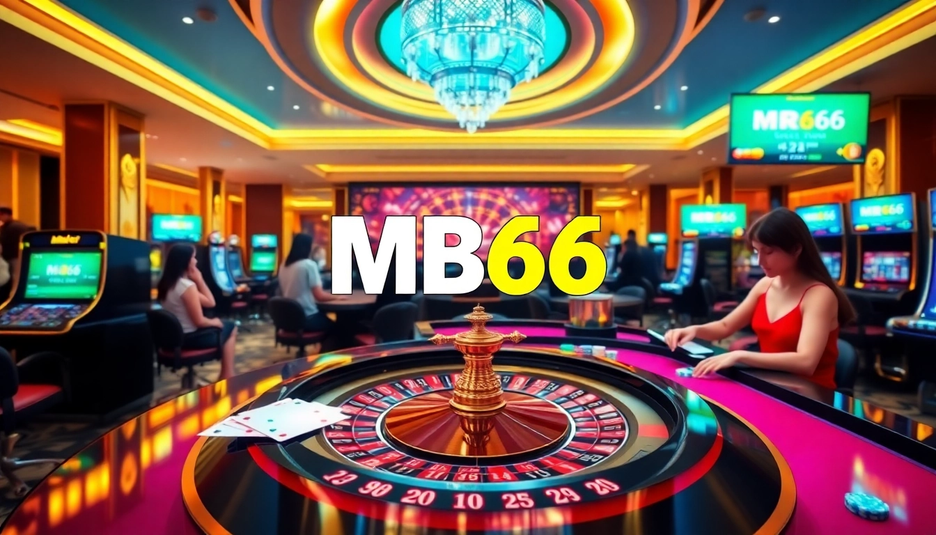 Players enjoying an engaging online gambling session at MB66 casino platform.