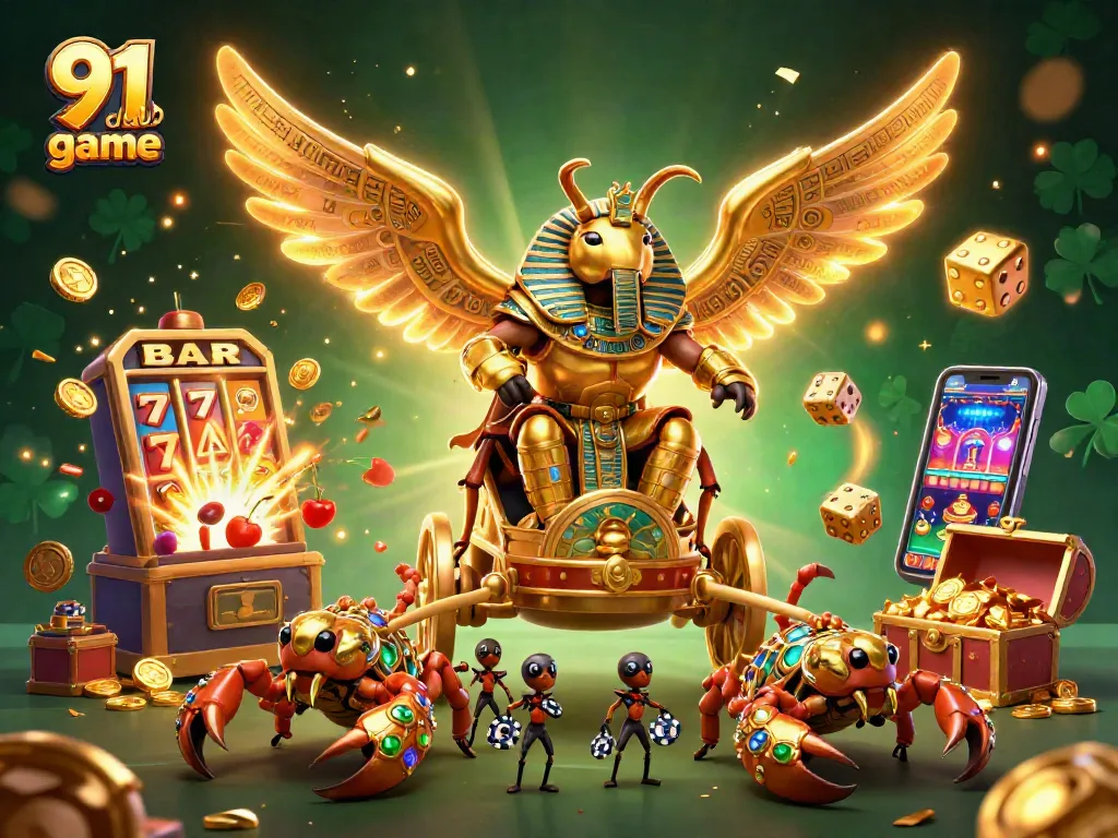 Engage in thrilling gameplay with the vibrant 91 club game illustration featuring dynamic casino elements.