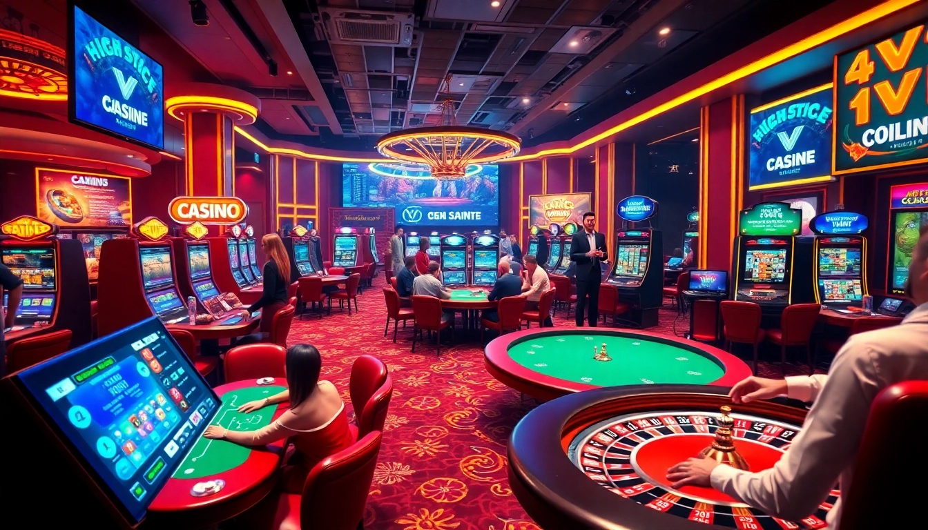 Engaging scene at Trang Chủ 69VN showcasing vibrant online casino gaming experience.