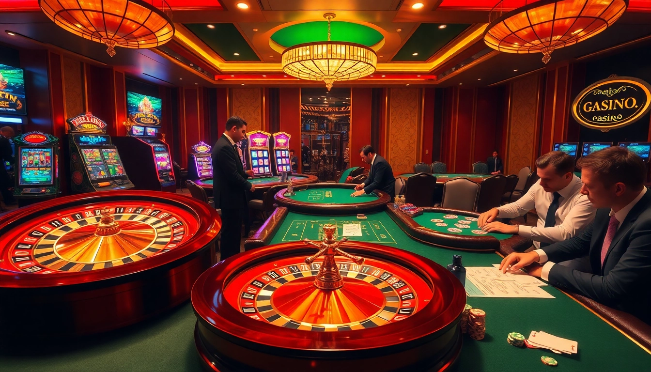Experience the thrill of winning at S8: vibrant casino scene and online gambling atmosphere.
