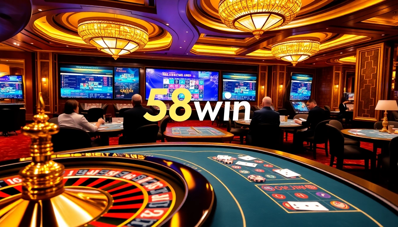 Experience thrilling gambling at https://58win.broker/ with engaging casino games and luxurious ambiance.