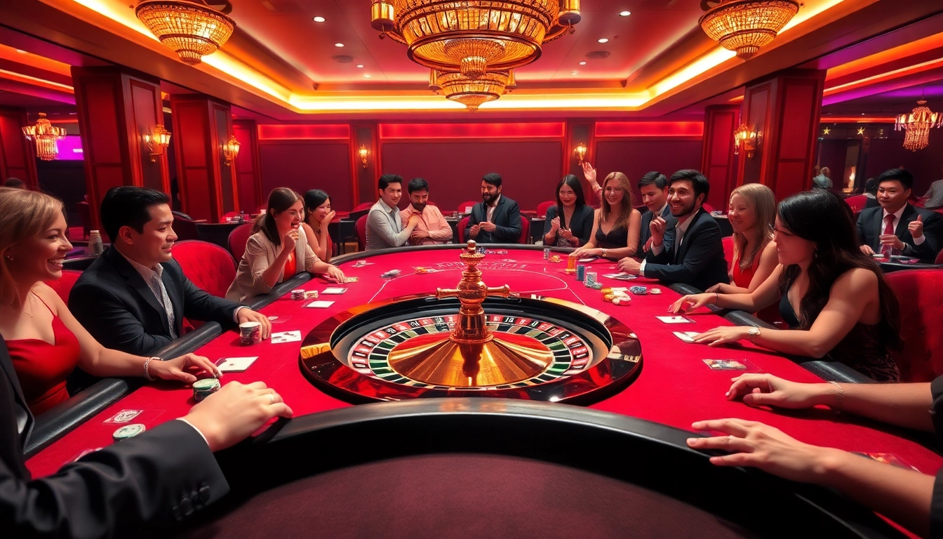 Experience the excitement of winning at https://789b.one/ with vibrant casino tables and engaging players.