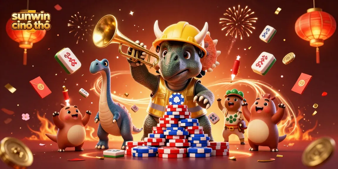 Join the excitement at sunwin chính chủ with a 3D celebration of gaming joy!
