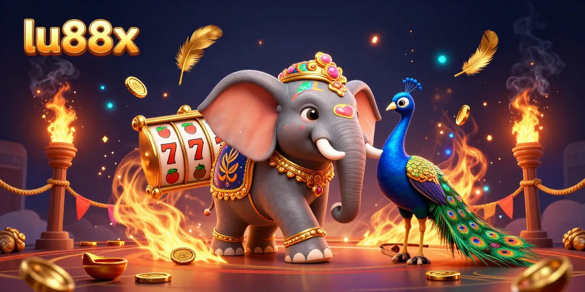 Experience thrilling gameplay at lu88x with vibrant casino scenes featuring unique Diwali-themed elements.