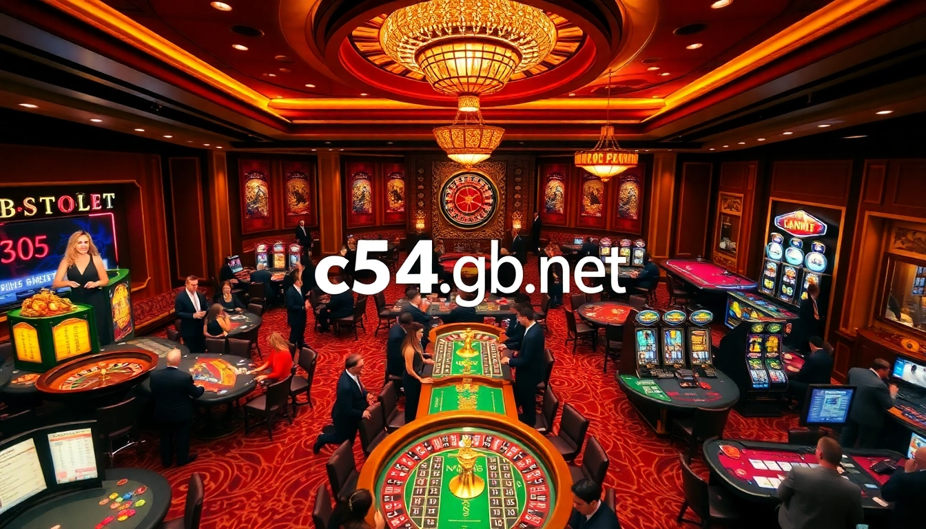 Experience thrilling casino action at c54.gb.net with glamorous tables and engaging games.