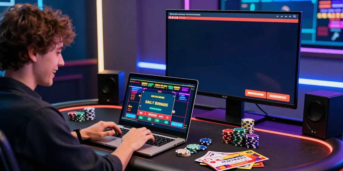 c168 online gambling scene featuring a player enjoying live casino games with vibrant rewards and promotions displayed.