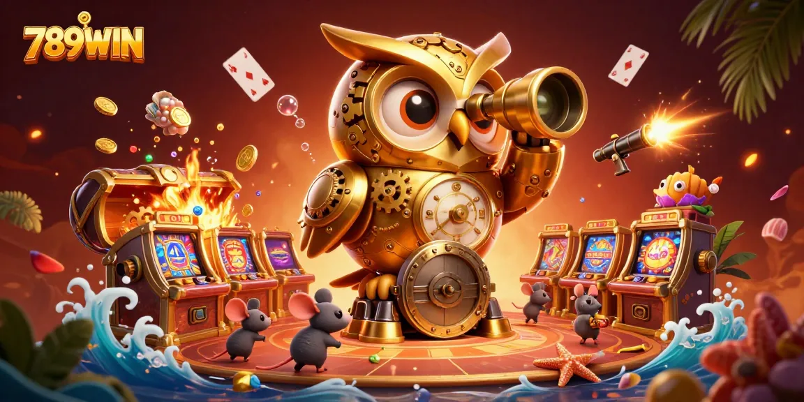 Experience the excitement of 789WIN's casino with dynamic characters and rich game elements.