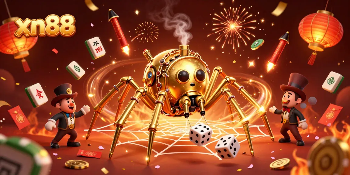 Experience exciting gameplay with xn88 while enjoying a vibrant casino atmosphere in this dynamic illustration.