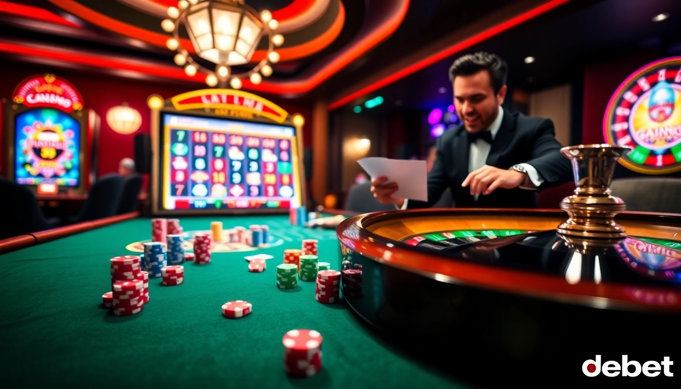 Experience thrilling bets and dynamic action at https://debet.jp.net/ with vibrant casino games.