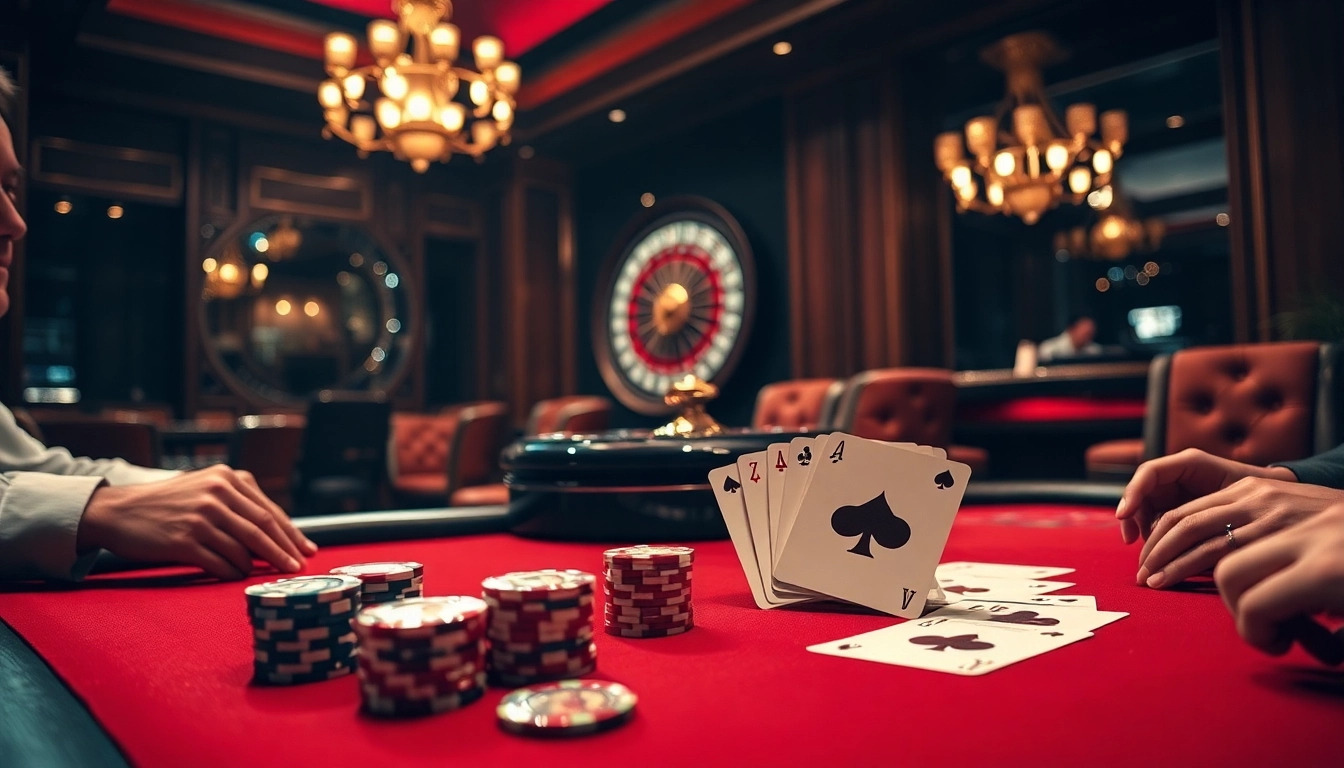 Experience the excitement of gambling at https://luongsontv5.com/ with vibrant poker games and live entertainment.