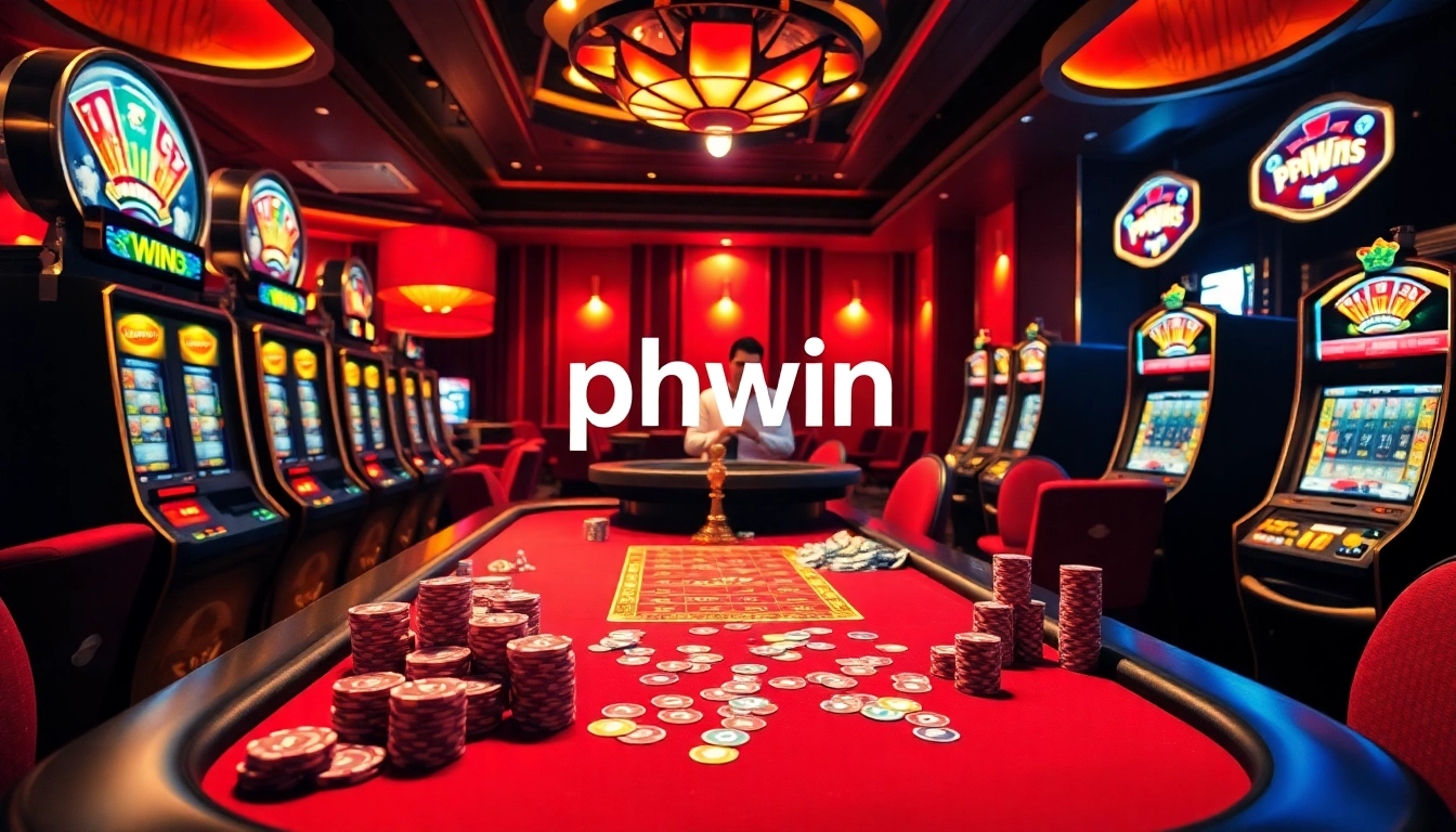 Experience the thrill of gambling at phwin with vibrant casino tables and excitement.