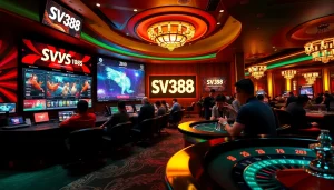 sv 388 live betting platform showcasing high-definition cockfighting matches and enthusiastic players