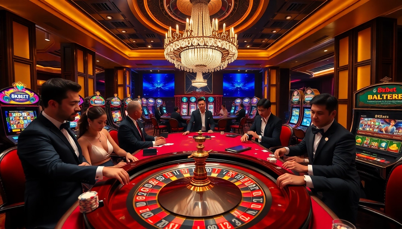 Experience exciting gameplay at 8kbet with vibrant casino activities and thrilling games.