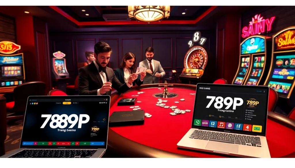 Experience high-stakes poker excitement at 789P trang chủ with vibrant casino visuals and thrilling gameplay.