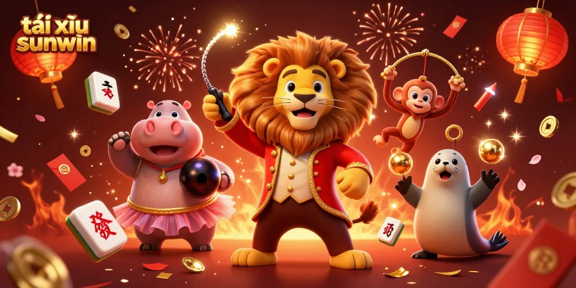 Engage in the thrilling gameplay of tài xỉu sunwin with vibrant characters and captivating casino elements.