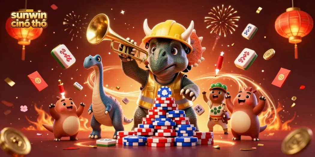 Join the excitement at sunwin chính chủ with a 3D celebration of gaming joy!
